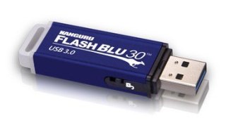 Kanguru Solutions Kanguru ALK-FB30-64G - 64 GB - USB Type-A - 3.2 Gen 1 (3.1 Gen 1) - 145 MB/s - Obrotowy - Niebieski