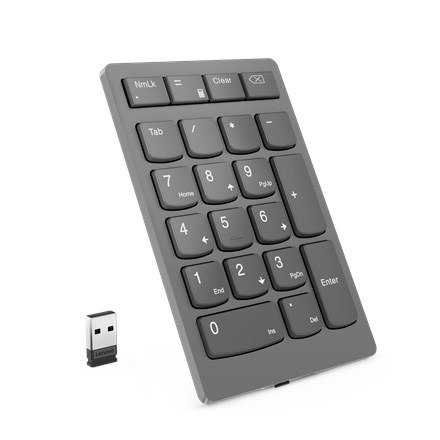 Klawiatura bezprzewodowa numeryczna Lenovo Go 4Y41C33791 Klawiatura bezprzewodowa numeryczna Lenovo Go 4Y41C33791