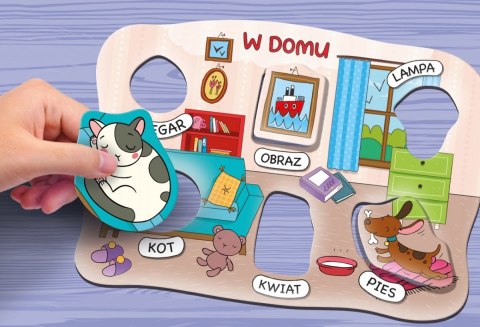 Gra Montessori Loteryjka ze słówkami Gra Montessori Loteryjka ze słówkami
