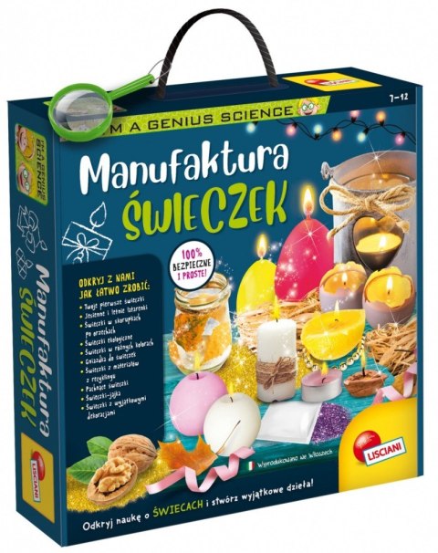 Zestaw naukowy Im a Genius Manufaktura świeczek Zestaw naukowy Im a Genius Manufaktura świeczek