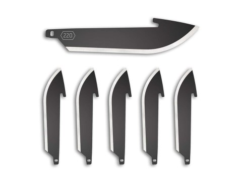 6 ostrzy Outdor Edge Drop Point 220 Black 6 ostrzy Outdor Edge Drop Point 220 Black
