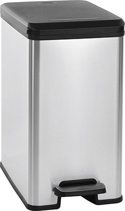 CURVER KOSZ NA ŚMIECI SLIM BIN 25L /IML METALIZOWANY CURVER KOSZ NA ŚMIECI SLIM BIN 25L /IML METALIZOWANY