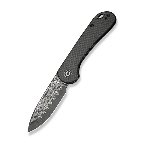 Nóż CIVIVI Elementum Slip Joint Damast CF Nóż CIVIVI Elementum Slip Joint Damast CF