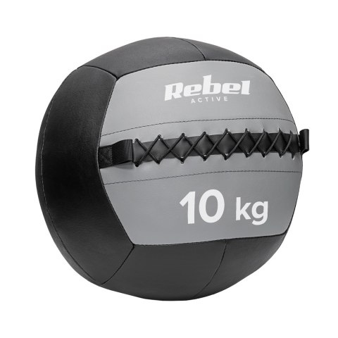 Piłka lekarska do ćwiczeń 10 kg REBEL ACTIVE Piłka lekarska do ćwiczeń 10 kg REBEL ACTIVE