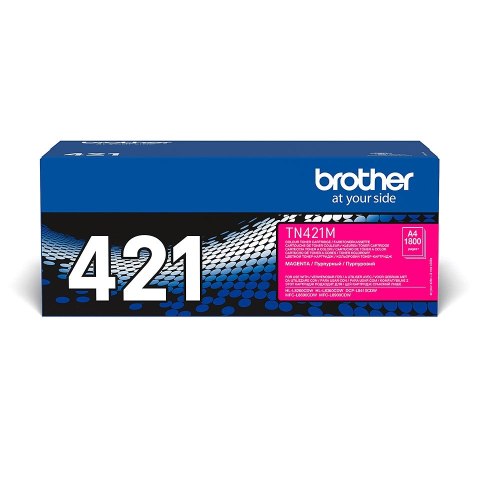 Brother TN-421M kaseta z tonerem 1 szt. Oryginalny Purpurowy Brother TN-421M kaseta z tonerem 1 szt. Oryginalny Purpurowy