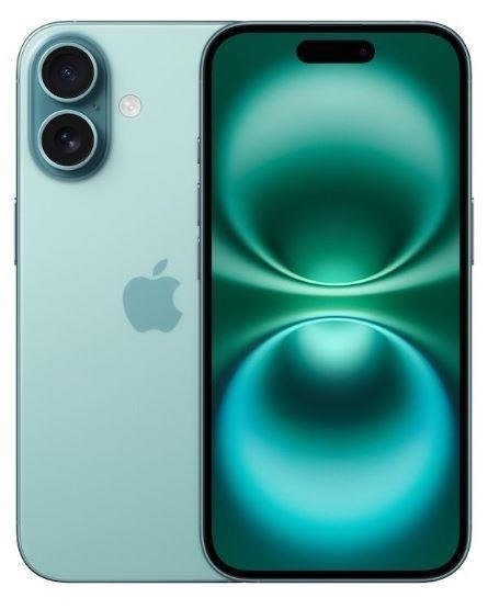 Telefon komórkowy iPhone 16/256GB Teal MYEJ3 Apple
