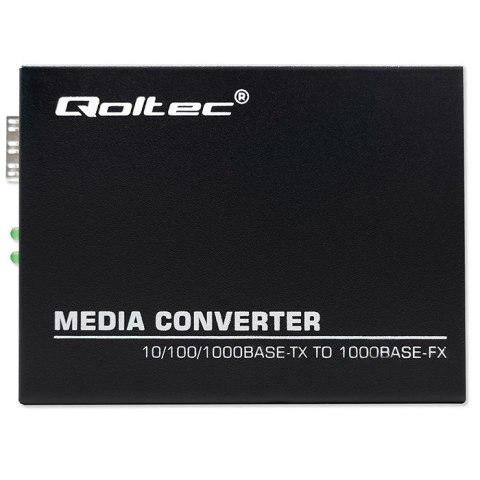 Dwukierunkowy Media Konwerter SWITCH Ethernet 1x RJ45 1x SFP | 1000Mb/s | 5V
