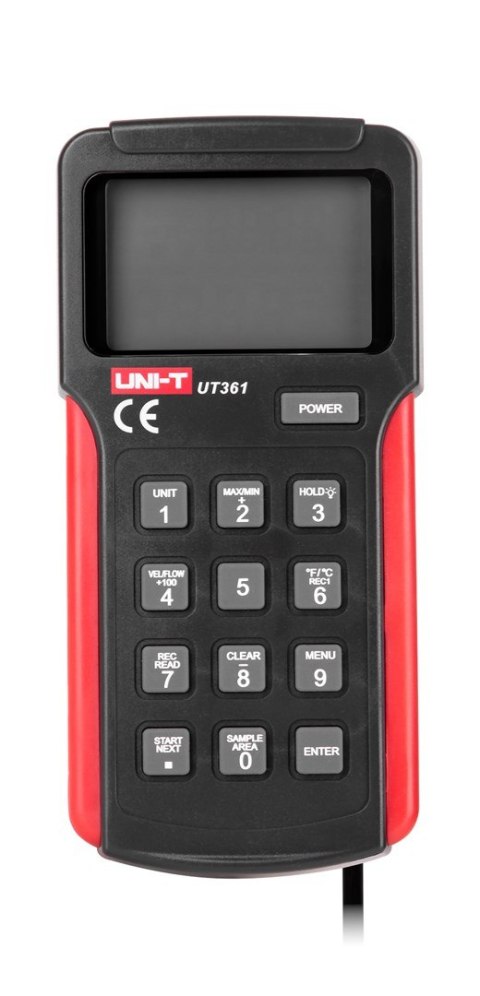 Miernik, wiatromierz z funkcją pomiaru temp. UT361 Miernik, wiatromierz z funkcją pomiaru temp. UT361