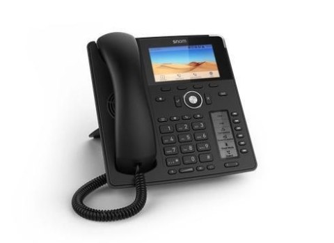 Snom D785 Customized, Schwarz telefon VoIP Czarny 12 linii TFT Snom D785 Customized, Schwarz telefon VoIP Czarny 12 linii TFT