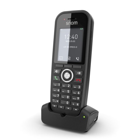 Snom M30 IP DECT Handset EU Telefon w systemie DECT Czarny Snom M30 IP DECT Handset EU Telefon w systemie DECT Czarny
