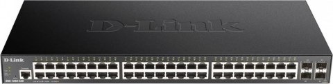 D-Link DGS 1250-52X - Przełącznik - Inteligentny - 48 x+ 4 10 Gigabit SFP+ - Przełącznik - Światłowód D-Link DGS 1250-52X - Przełącznik - Inteligentny - 48 x+ 4 10 Gigabit SFP+ - Przełącznik - Światłowód