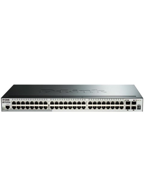 D-Link DGS 1250-52X - Przełącznik - Inteligentny - 48 x+ 4 10 Gigabit SFP+ - Przełącznik - Światłowód D-Link DGS 1250-52X - Przełącznik - Inteligentny - 48 x+ 4 10 Gigabit SFP+ - Przełącznik - Światłowód