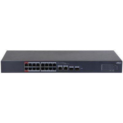 Dahua Technology CS4218-16ET-240 - switch PoE 16-port + 2 RJ45/SFP Dahua Technology CS4218-16ET-240 - switch PoE 16-port + 2 RJ45/SFP