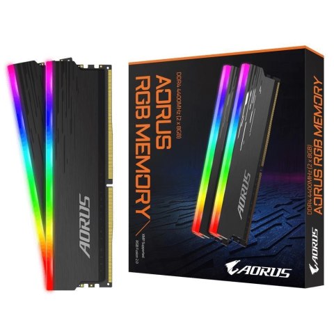 Pamięć RAM AORUS DDR4 3733 D/K RGB 16GB Pamięć RAM AORUS DDR4 3733 D/K RGB 16GB