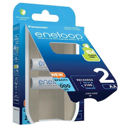 PANASONIC ENELOOP AA 2000mAh 2 szt PANASONIC ENELOOP AA 2000mAh 2 szt