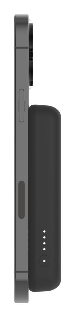 Powerbank bezprzewodowy Belkin BoostCharge Magnetic Wireless Power Bank 5K + Stand MagSafe Compatible 5000mAh 7,5W Black Powerbank bezprzewodowy Belkin BoostCharge Magnetic Wireless Power Bank 5K + Stand MagSafe Compatible 5000mAh 7,5W Black