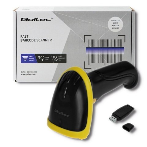 Skaner kodów kreskowych Qoltec 50862 Skaner kodów kreskowych Qoltec 50862