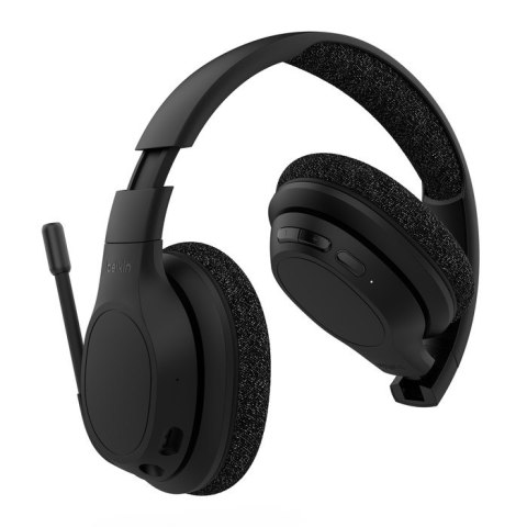 Słuchawki bezprzewodowe Belkin SoundForm Adapt Wireless Over-The-Ear Headphones ENC BT5.2 Black Słuchawki bezprzewodowe Belkin SoundForm Adapt Wireless Over-The-Ear Headphones ENC BT5.2 Black