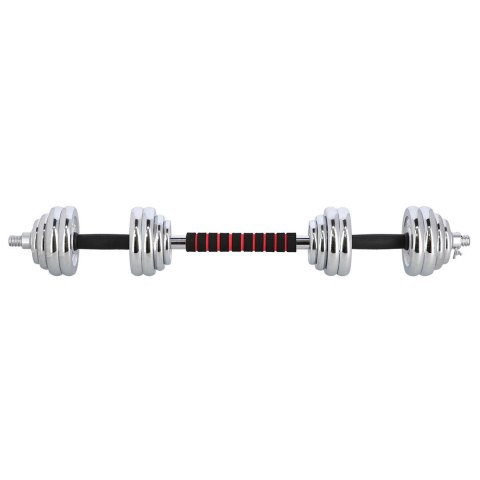 Sztangielki-Sztanga w walizce 2w1 SGP30 HMS 2x15 kg