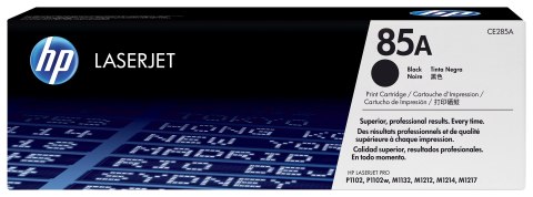 Toner HP czarny HP 85A, HP85A=CE285A, 1600 str. Toner HP czarny HP 85A, HP85A=CE285A, 1600 str.