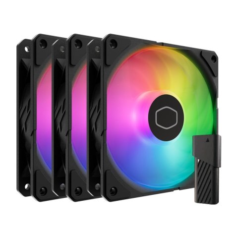 Wentylator Cooler Master SickleFlow Edge 120 ARGB 3w1 (czarny) Wentylator Cooler Master SickleFlow Edge 120 ARGB 3w1 (czarny)