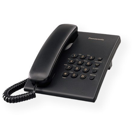 Panasonic KX-TS500 Telefon analogowy Czarny Panasonic KX-TS500 Telefon analogowy Czarny
