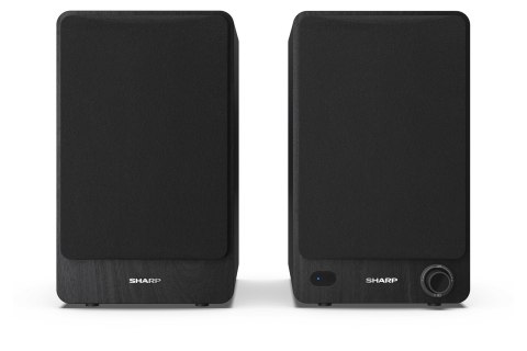 Sharp Bookshelf Speakers 2-drożny Czarny Przewodowy i Bezprzewodowy 60 W