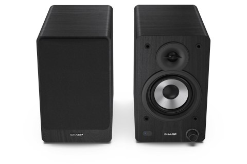 Sharp Bookshelf Speakers 2-drożny Czarny Przewodowy i Bezprzewodowy 60 W