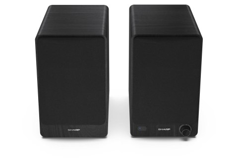 Sharp Bookshelf Speakers 2-drożny Czarny Przewodowy i Bezprzewodowy 60 W