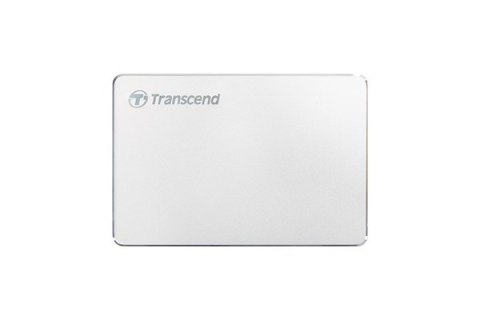 Transcend StoreJet 25C3S zewnętrzny dysk twarde 2 TB 2.5" USB Type-C 3.2 Gen 1 (3.1 Gen 1) Srebrny Transcend StoreJet 25C3S zewnętrzny dysk twarde 2 TB 2.5" USB Type-C 3.2 Gen 1 (3.1 Gen 1) Srebrny