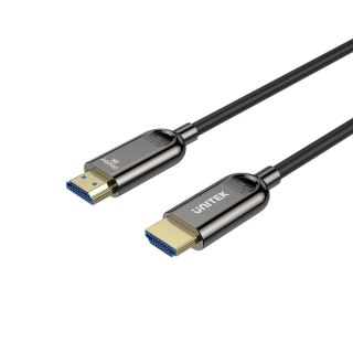Kabel optyczny HDMI 2.1 AOC Unitek C11085GY01-30M
