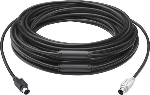 Logitech GROUP 15m Extender Cable kabel PS/2 6-p Mini-DIN Czarny Logitech GROUP 15m Extender Cable kabel PS/2 6-p Mini-DIN Czarny