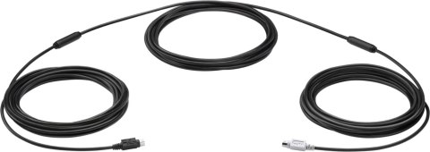 Logitech GROUP 15m Extender Cable kabel PS/2 6-p Mini-DIN Czarny Logitech GROUP 15m Extender Cable kabel PS/2 6-p Mini-DIN Czarny