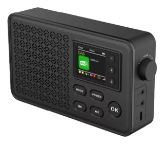 Denver DAB-57 radio Przenośny Czarny