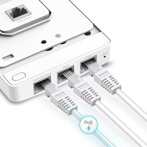 TP-Link Omada EAP235-Wall 1167 Mbit/s Biały Obsługa PoE TP-Link Omada EAP235-Wall 1167 Mbit/s Biały Obsługa PoE