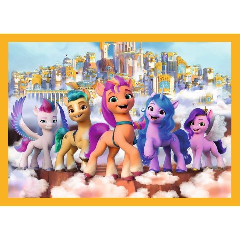 Puzzle 4w1 Poznaj kucyki Pony Puzzle 4w1 Poznaj kucyki Pony