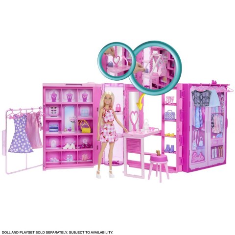 Barbie Szafa Marzeń 3.0 Zestaw HXD59 Barbie Szafa Marzeń 3.0 Zestaw HXD59