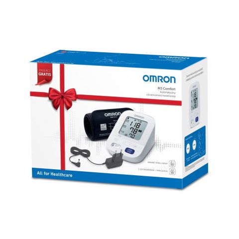 Ciśnieniomierz Omron M3 COMFORT + zasilacz Prezent Ciśnieniomierz Omron M3 COMFORT + zasilacz Prezent