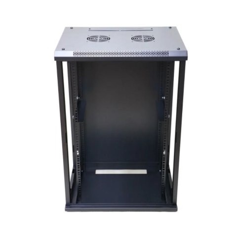 Extralink-szafa wisz 19" 18U 600mm d.szklane czarna Extralink-szafa wisz 19" 18U 600mm d.szklane czarna