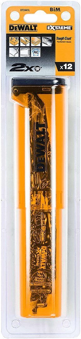 Zestaw 12szt brzeszczotów do piły bagnetowej DEWALT Zestaw 12szt brzeszczotów do piły bagnetowej DEWALT