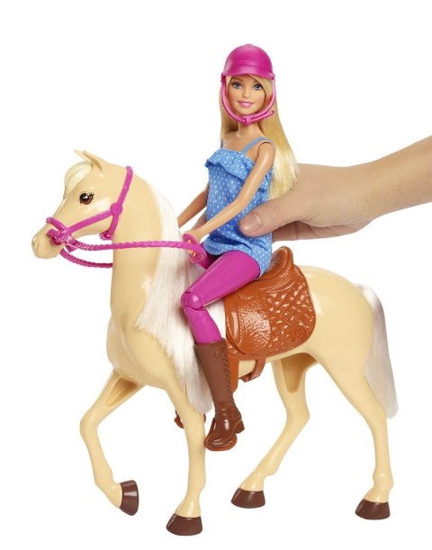 Barbie Lalka z koniem FXH13 MATTEL