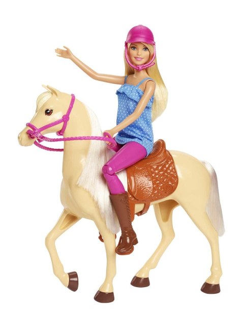 Barbie Lalka z koniem FXH13 MATTEL