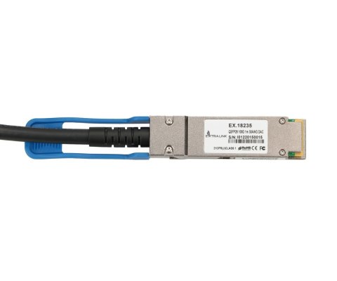 Extralink Kabel QSFP28 QSFP28 DAC DAC, 100G, 1m, 30AWG Passive Extralink Kabel QSFP28 QSFP28 DAC DAC, 100G, 1m, 30AWG Passive