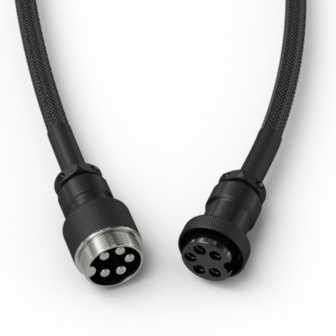 Glorious GMMK Coiled Cable Phantom Black, Spiralkabel, USB-C/USB-A, czarny Glorious GMMK Coiled Cable Phantom Black, Spiralkabel, USB-C/USB-A, czarny
