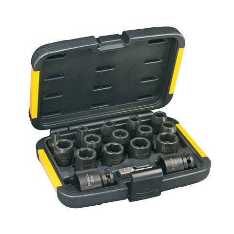 Nasadki udarowe Dewalt DT7506 ( 6mm,8mm,10mm,11mm,12mm,13mm,14mm,16mm,17mm,18mm,19mm,20mm,21mm,22mm,27mm 17szt.) Nasadki udarowe Dewalt DT7506 ( 6mm,8mm,10mm,11mm,12mm,13mm,14mm,16mm,17mm,18mm,19mm,20mm,21mm,22mm,27mm 17szt.)