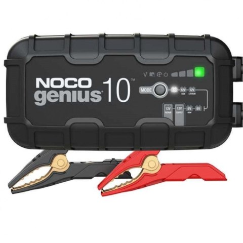 Prostownik GENIUS10EU, napięcie ładowania: 6/12 V NOCO, prąd ładowania: 10A, napięcie zasilania: 120/240V, rodzaj akumulatora: A Prostownik GENIUS10EU, napięcie ładowania: 6/12 V NOCO, prąd ładowania: 10A, napięcie zasilania: 120/240V, rodzaj akumulatora: A