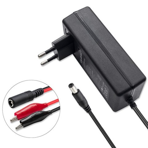 Automatyczna ładowarka do akumulatora AGM GEL STD 6V 12V | 1.5A |Prostownik z sygnalizatorem LED
