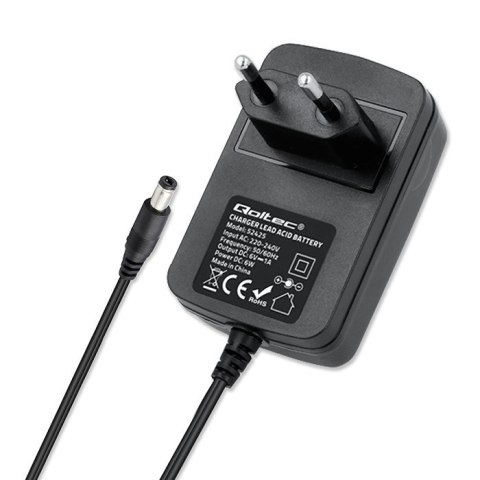 Automatyczna ładowarka do akumulatora AGM GEL STD 6V | 1A | Prostownik z sygnalizatorem LED