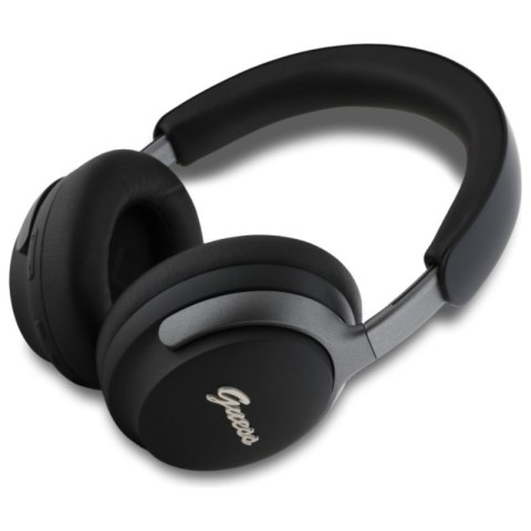 Guess Metal Script Logo - Bezprzewodowe słuchawki nauszne Bluetooth ANC + ENC (czarny) Guess Metal Script Logo - Bezprzewodowe słuchawki nauszne Bluetooth ANC + ENC (czarny)
