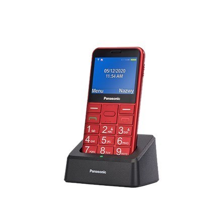 Telefon komórkowy Panasonic KX-TU155EXR Czerwony Telefon komórkowy Panasonic KX-TU155EXR Czerwony